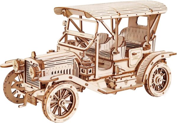 3D Wooden Vintage Car Puzzle Kit