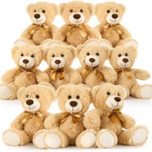 Small Teddy Bears Plush – 10 Pack (14 Inch)
