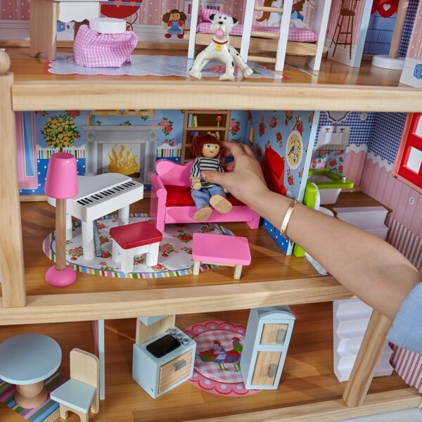 Wooden Dollhouse - Image 3